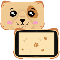 KIANO Edukacijski tablet Alpha Kid, 8", 3 GB RAM, 32 GB, narančasti